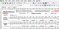 Analyze ACT and SAT data with Excel macro file